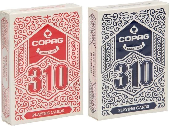 Copag 310 - Blue Deck - Speelkaarten 8 Copag 310 - Blue Deck - Speelkaarten - Afbeelding 6