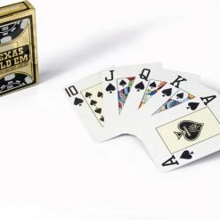 Copag Speelgoed | Kaartspel - Texas Holdem Gold - Jumbo Face - 2 Index - Zwart - Tradi -Goedkope kaartspellen winkel 550x412 35