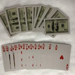 Merkloos Speelkaarten 100 Dollar Karton Gele Doos Pokerkaarten 100 Dollar Karton 100% Plastic Waterdicht 54 Stuks -Goedkope kaartspellen winkel 550x412 9