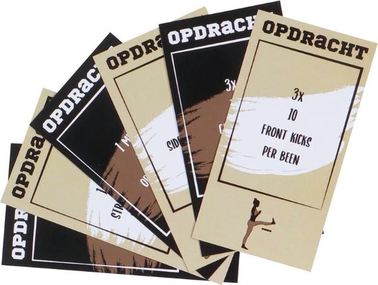 SENZA Fitpot - 100 Sportieve Opdrachten - Lekker Fit Blijven - Zwart 5 SENZA Fitpot - 100 Sportieve Opdrachten - Lekker Fit Blijven - Zwart - Afbeelding 3