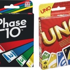 Matte Kaartspelvoordeelset - Phase 10 En Uno - Kaartspel