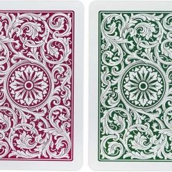 Copag 1546 - Burgundy/Green -Goedkope kaartspellen winkel 550x418 2