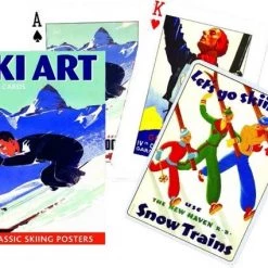 Piatnik Ski Art Speelkaarten - Single Deck