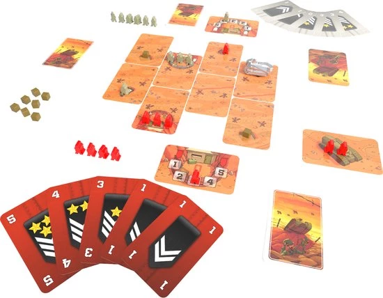 Gam'inBIZ Victory Tank - Kaartspel Voor 2 Personen - Met Tinnen Speelfiguur 5 Gam'inBIZ Victory Tank - Kaartspel Voor 2 Personen - Met Tinnen Speelfiguur - Afbeelding 3