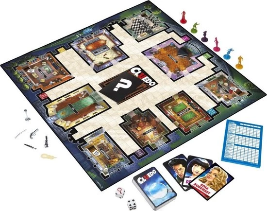Merkloos Spellenset - 2 Stuks - Kaartspel - Gubs & Cluedo 9 Merkloos Spellenset - 2 Stuks - Kaartspel - Gubs & Cluedo - Afbeelding 7