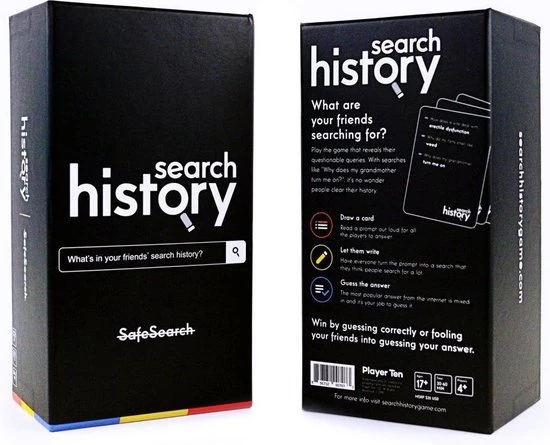 Player Ten Games LLC Search History NSFW Party Game 3 Player Ten Games LLC Search History NSFW Party Game