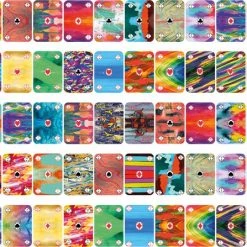 Cadeautip! Speelkaarten Verf - Hoge Kwaliteit - Zelf Geproduceerd - Kaartspel Set - Luxe Speelkaarten - 54 Kaarten - 28 Afbeeldingen Van Verfkunst - Huurdies - 62 X 88cm - Schoencadeautjes Sinterklaas -Goedkope kaartspellen winkel 550x447 6
