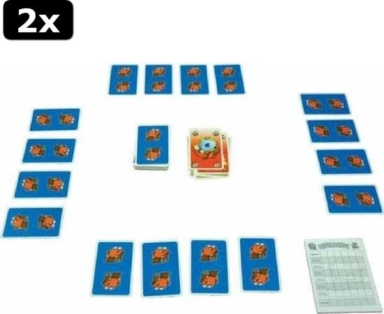 999 Games 2x Beverbende Kaartspel 4 999 Games 2x Beverbende Kaartspel - Afbeelding 2