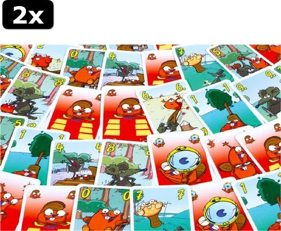 999 Games 2x Beverbende Kaartspel 3 999 Games 2x Beverbende Kaartspel