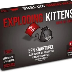 Asmodee Spellenbundel - Kaartspel - 3 Stuks - Exploding Kittens NFSW (18+) & Exploding Kittens & Imploding Kittens -Goedkope kaartspellen winkel 550x461 2