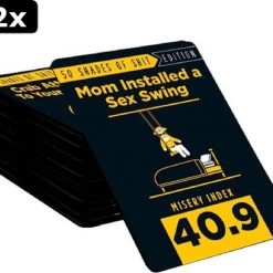 Goliath 2x Shit Happens 50 Shades Of Shit 18+ - Engelstalig Kaartspel - Partyspel - Rangschik Ongewenste Situaties! -Goedkope kaartspellen winkel 550x470 1