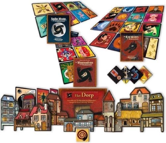 999 Games De Weerwolven Van Wakkerdam: Het Pact Kaartspel 4 999 Games De Weerwolven Van Wakkerdam: Het Pact Kaartspel - Afbeelding 2