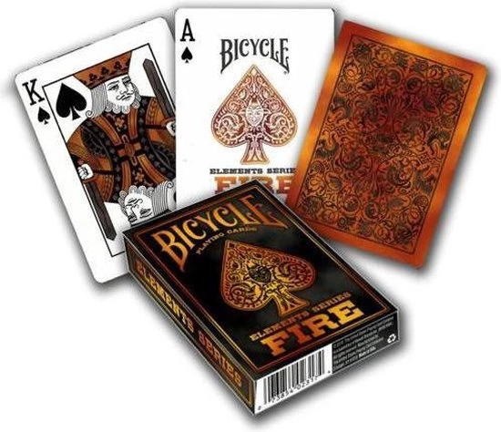 Speelkaarten Fire Deck (Bicycle) 3 Speelkaarten Fire Deck (Bicycle)