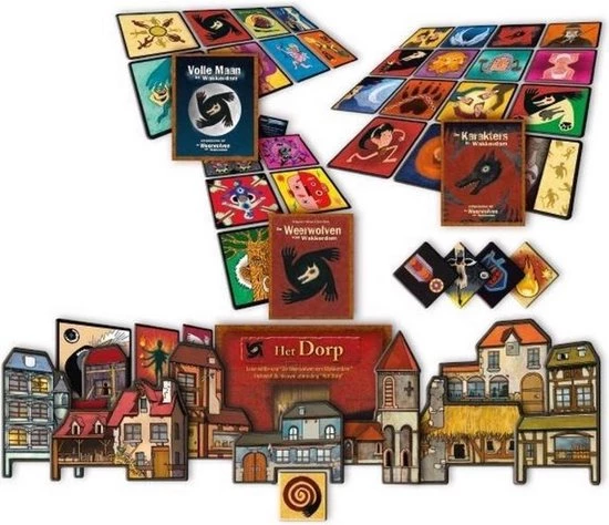 999 Games Spellenbundel - Kaartspel - 2 Stuks - De Weerwolven Van Wakkerdam: Het Pact & Valse Motten 5 999 Games Spellenbundel - Kaartspel - 2 Stuks - De Weerwolven Van Wakkerdam: Het Pact & Valse Motten - Afbeelding 3