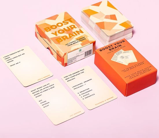 Gift Republic Mindfulness Kaarten - Boost Your Brain 3 Gift Republic Mindfulness Kaarten - Boost Your Brain