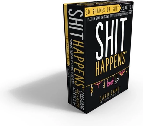 Goliath Shit Happens 50 Shades Of Shit 18+ - Engelstalig Kaartspel - Partyspel - Rangschik Ongewenste Situaties! 11 Goliath Shit Happens 50 Shades Of Shit 18+ - Engelstalig Kaartspel - Partyspel - Rangschik Ongewenste Situaties! - Afbeelding 9