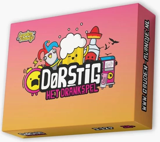 Gouden-Avondje? Combi - Dorstig Het Drankspel + Gouden Kaartspel (waterbestendig) - Gouden-Avondje - Nederlands - 18+ 6 Gouden-Avondje? Combi - Dorstig Het Drankspel + Gouden Kaartspel (waterbestendig) - Gouden-Avondje - Nederlands - 18+ - Afbeelding 4