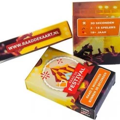 Raad De Kaart Het Festival Kaartspel | Raad De Festivalkaart In 30 Seconde