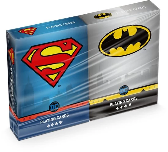 Cartamundi Batman - Superman - Speelkaarten Duopack 8 Cartamundi Batman - Superman - Speelkaarten Duopack - Afbeelding 6