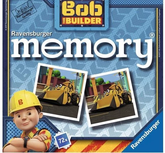 Ravensburger Bob De Bouwer Memory 3 Ravensburger Bob De Bouwer Memory