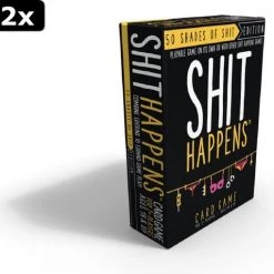 Goliath 2x Shit Happens 50 Shades Of Shit 18+ - Engelstalig Kaartspel - Partyspel - Rangschik Ongewenste Situaties! 22 Goliath 2x Shit Happens 50 Shades Of Shit 18+ - Engelstalig Kaartspel - Partyspel - Rangschik Ongewenste Situaties! -Goedkope kaartspellen winkel 550x510 9