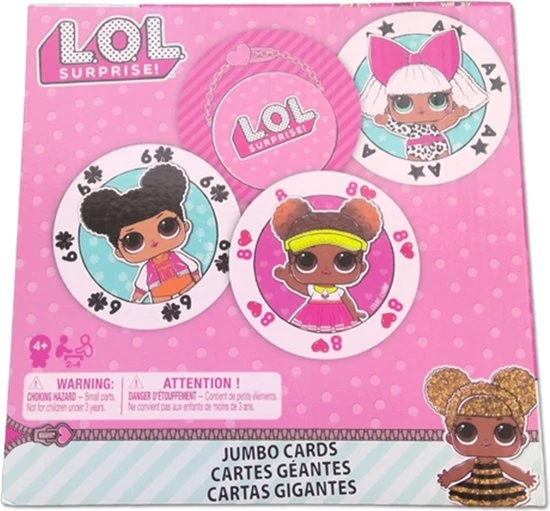 LOL Surprise Jumbo Kaartspel - Voor Kinderen 4 LOL Surprise Jumbo Kaartspel - Voor Kinderen - Afbeelding 2
