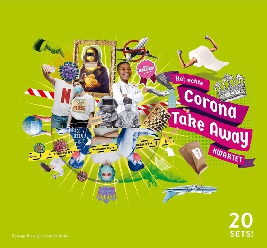 SpellenNel Het Echte Corona Take Away Kwartet - 20 Sets - XL - Coronakwartetspel - Coronakwartet -brievenbuscadeau 3 SpellenNel Het Echte Corona Take Away Kwartet - 20 Sets - XL - Coronakwartetspel - Coronakwartet -brievenbuscadeau