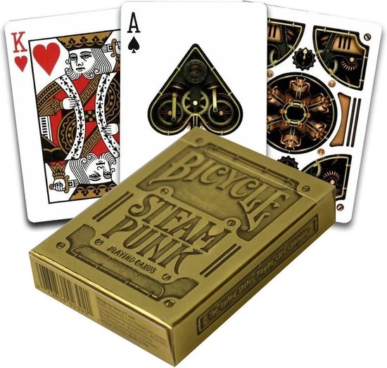 Bicycle Pokerkaarten Steampunk 3 Bicycle Pokerkaarten Steampunk
