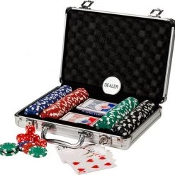 Basic Poker Set Alu Koffer 200 Delig -Goedkope kaartspellen winkel 550x539 4