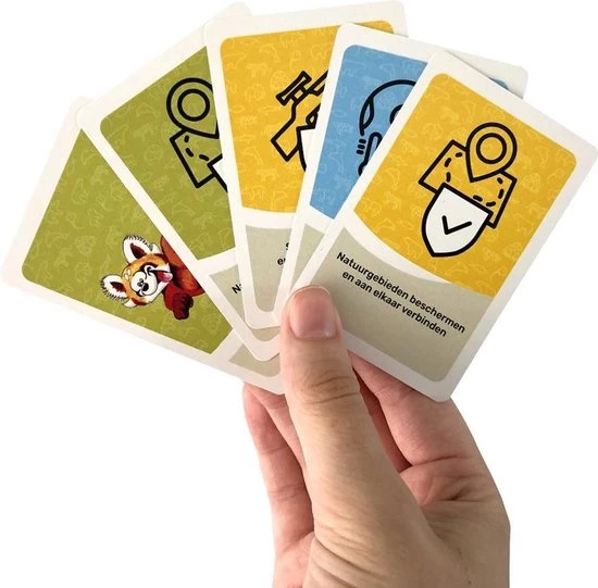 Wereld Natuur Fonds WWF Red De Bedreigde Dieren - Het Kaartspel 4 Wereld Natuur Fonds WWF Red De Bedreigde Dieren - Het Kaartspel - Afbeelding 2