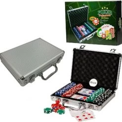 Basic Poker Set Alu Koffer 200 Delig