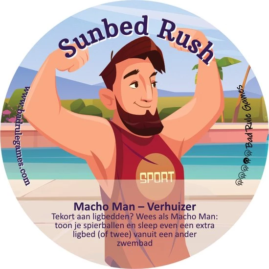 Bad Rule Games Sunbed Rush / Handdoekje Leggen Kaartspel 17 Bad Rule Games Sunbed Rush / Handdoekje Leggen Kaartspel - Afbeelding 15