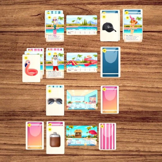 Bad Rule Games Sunbed Rush / Handdoekje Leggen Kaartspel 8 Bad Rule Games Sunbed Rush / Handdoekje Leggen Kaartspel - Afbeelding 6