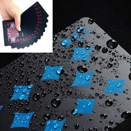 Twolar 2 PACK Speelkaarten Waterdicht - Speelkaarten - Volwassenen - Poker Kaarten - Luxe Blauw & Rood 4 Twolar 2 PACK Speelkaarten Waterdicht - Speelkaarten - Volwassenen - Poker Kaarten - Luxe Blauw & Rood - Afbeelding 2