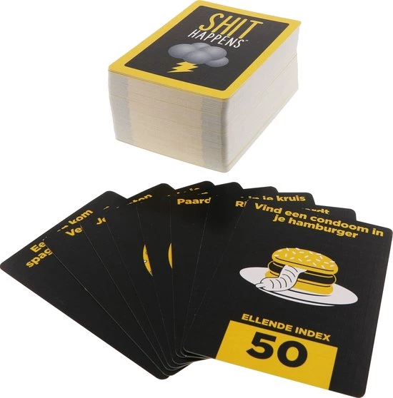 Goliath Shit Happens 18+ - Nederlandstalig Kaartspel - Partyspel 7 Goliath Shit Happens 18+ - Nederlandstalig Kaartspel - Partyspel - Afbeelding 5