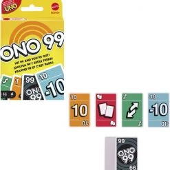 O'NO 99 - Mattel Games - Kaartspel 10 O'NO 99 - Mattel Games - Kaartspel -Goedkope kaartspellen winkel 550x564 1