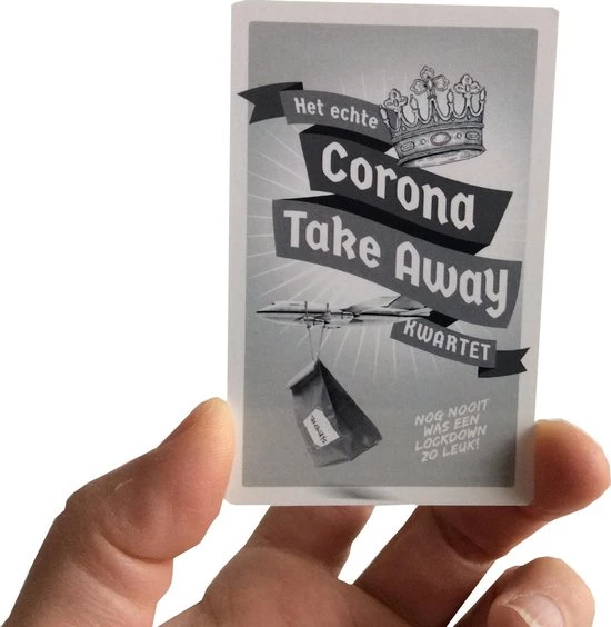 SpellenNel Het Echte Corona Take Away Kwartet - 20 Sets - XL - Coronakwartetspel - Coronakwartet -brievenbuscadeau 6 SpellenNel Het Echte Corona Take Away Kwartet - 20 Sets - XL - Coronakwartetspel - Coronakwartet -brievenbuscadeau - Afbeelding 4
