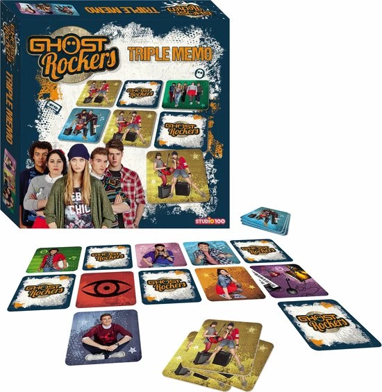 Studio 100 Ghost Rockers Triple Memo 4 Studio 100 Ghost Rockers Triple Memo - Afbeelding 2