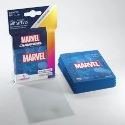 Marvel Blue Art Sleeves Gamegenic