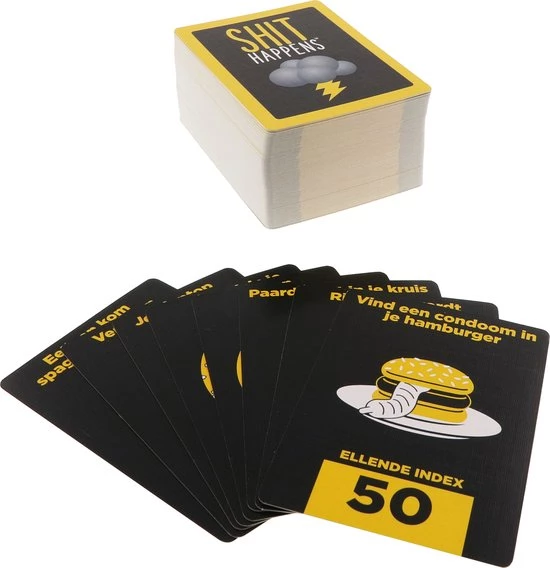 Goliath Shit Happens 18+ - Nederlandstalig Kaartspel - Partyspel 8 Goliath Shit Happens 18+ - Nederlandstalig Kaartspel - Partyspel - Afbeelding 6