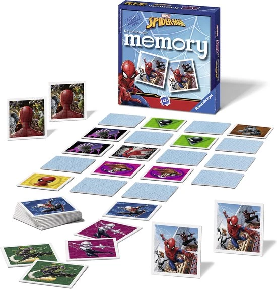 Ravensburger Spider-Man Mini Memory 3 Ravensburger Spider-Man Mini Memory