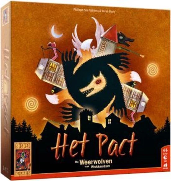 999 Games De Weerwolven Van Wakkerdam: Het Pact Kaartspel 6 999 Games De Weerwolven Van Wakkerdam: Het Pact Kaartspel - Afbeelding 4