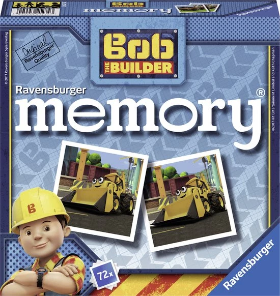 Ravensburger Bob De Bouwer Memory 6 Ravensburger Bob De Bouwer Memory - Afbeelding 4