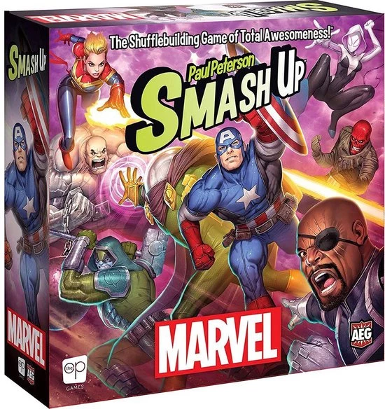 Merkloos Marvel Card Game - Smash Up (UK) 4 Merkloos Marvel Card Game - Smash Up (UK) - Afbeelding 2