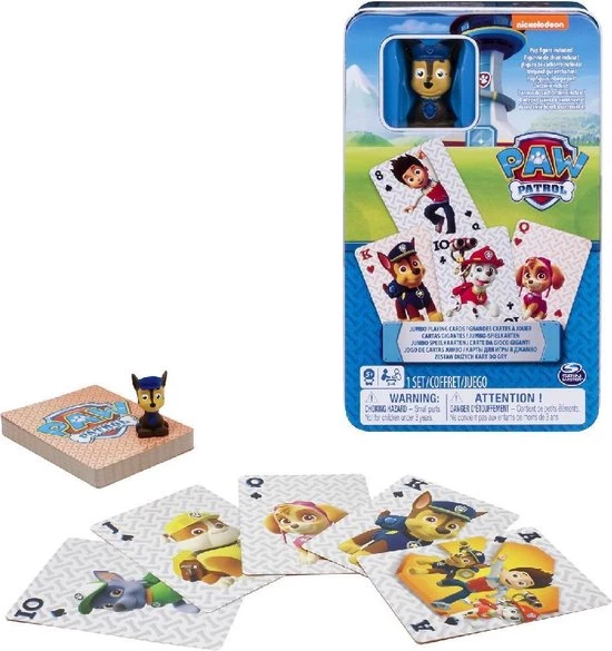 Nickelodeon Kaartspel Paw Patrol Jumbo Junior 2-4 Spelers 5 Nickelodeon Kaartspel Paw Patrol Jumbo Junior 2-4 Spelers - Afbeelding 3