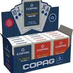 Copag Plastic Pokerkaarten - Jumbo Index - Display
