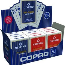 Copag Plastic Speelkaarten - Regular - Display