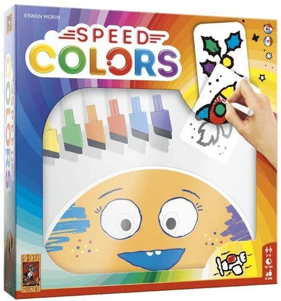 999 Games Speed Colors Kaartspel 9 999 Games Speed Colors Kaartspel - Afbeelding 7
