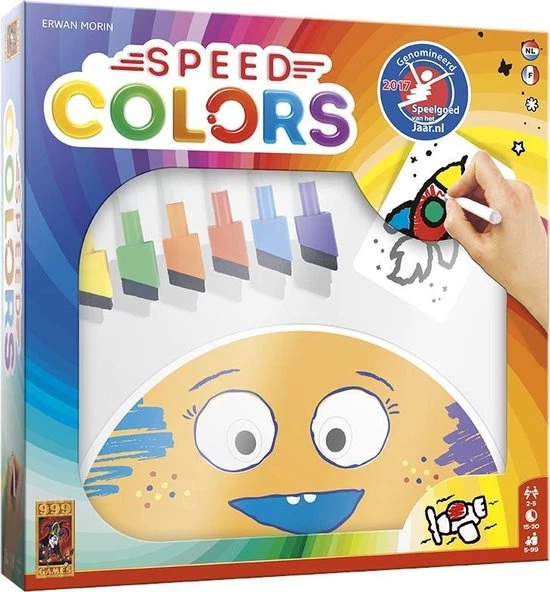 999 Games Speed Colors Kaartspel 3 999 Games Speed Colors Kaartspel