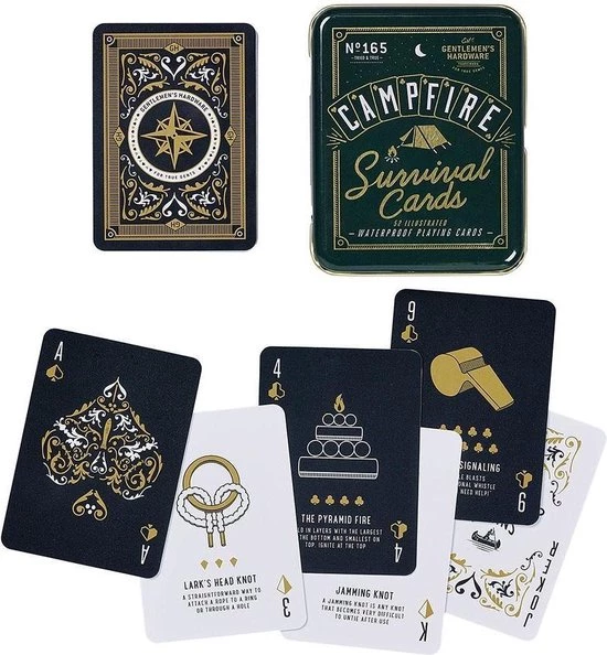 Gentlemens Hardware Gentlemen S Hardware Retro Campfire Games Survival Cards Kaartspel 8 Gentlemens Hardware Gentlemen S Hardware Retro Campfire Games Survival Cards Kaartspel - Afbeelding 6
